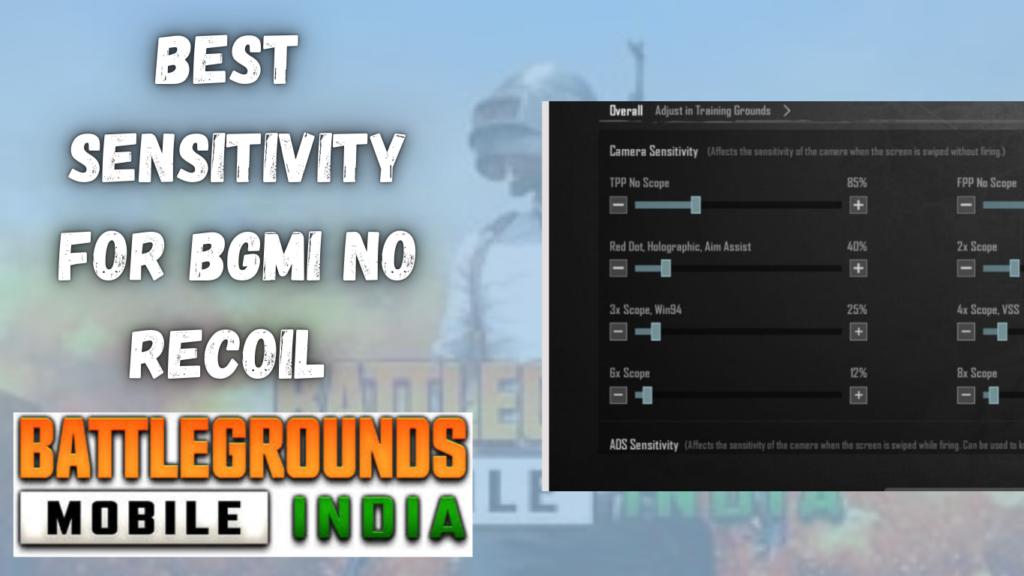 Best sensitivity for bgmi no recoil